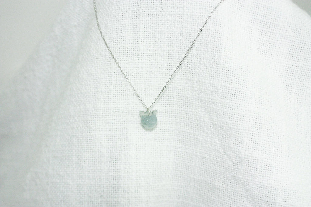 Jelly Jade Bell Necklace