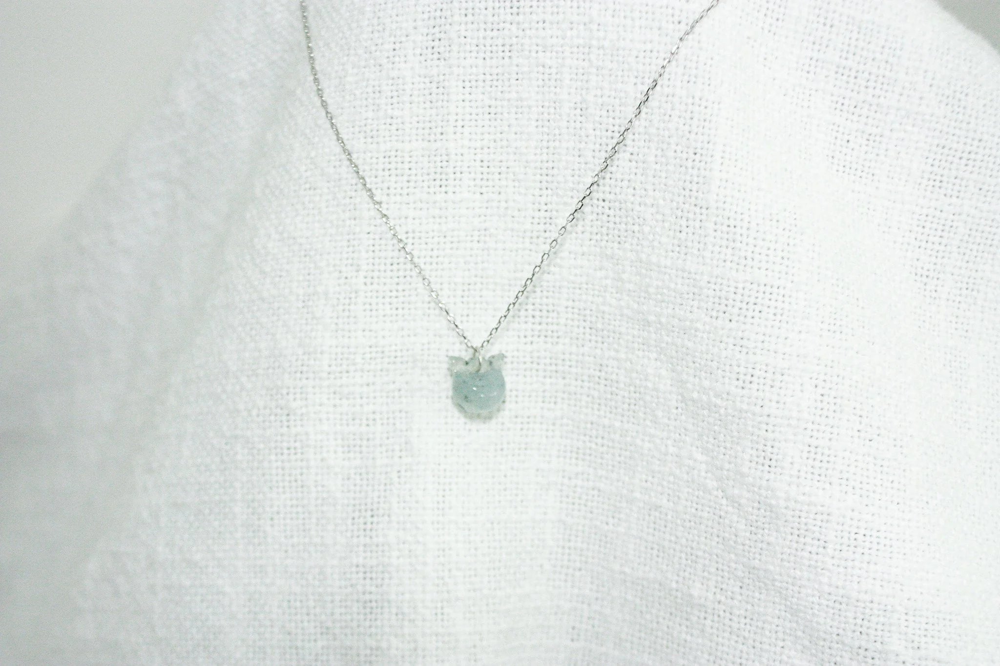 Jelly Jade Bell Necklace