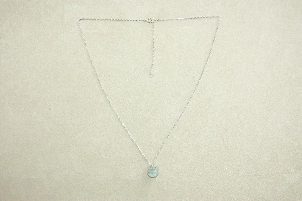 Jelly Jade Bell Necklace
