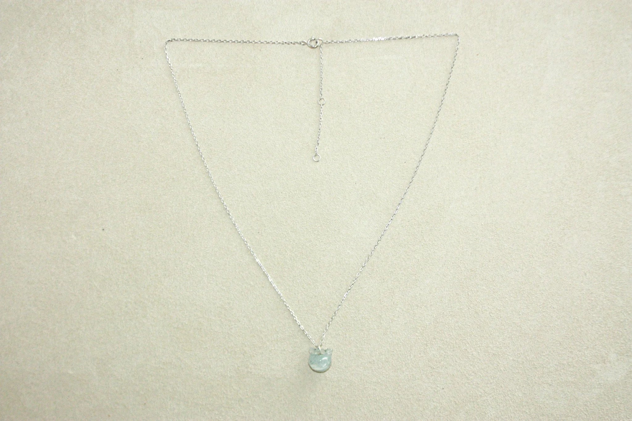 Jelly Jade Bell Necklace