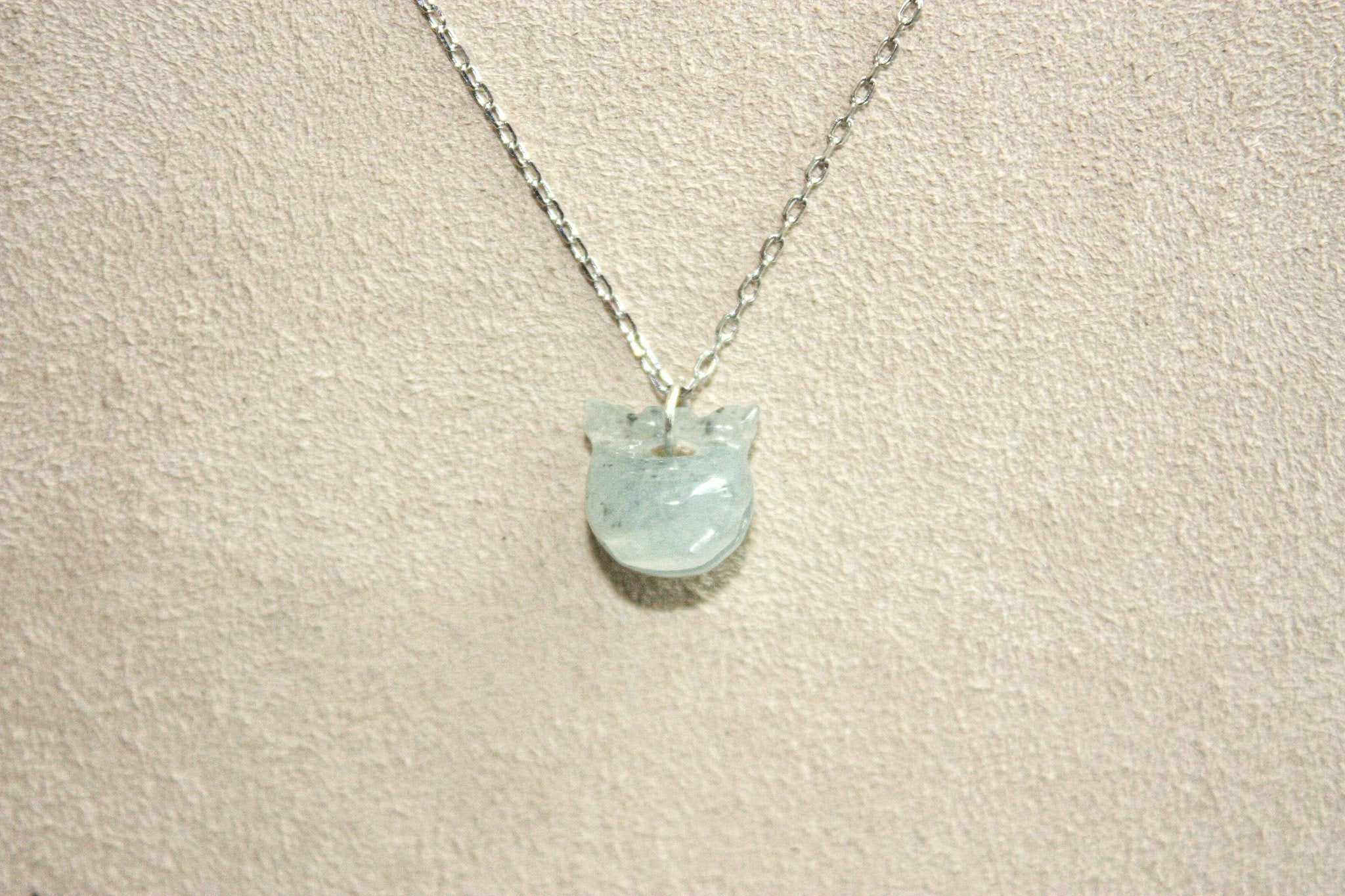 Jelly Jade Bell Necklace