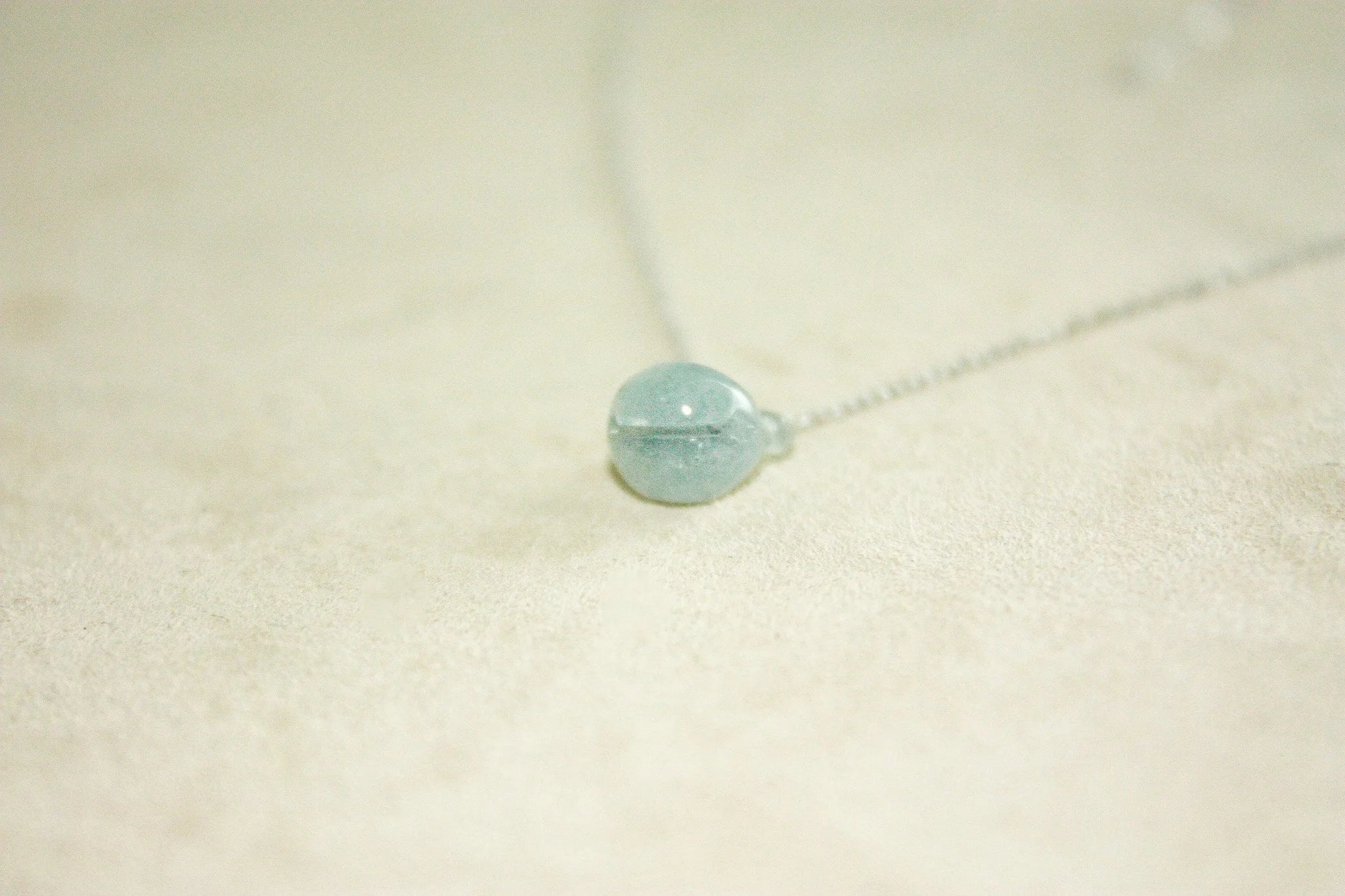 Jelly Jade Bell Necklace