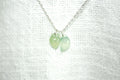 Peach Pair Perfect Jade Necklace
