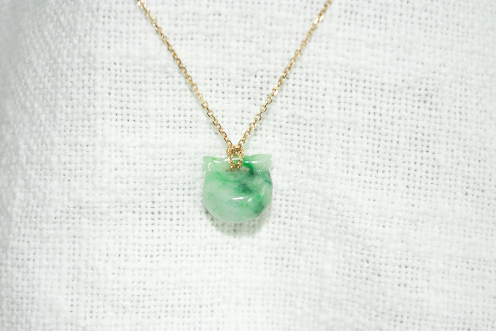 Green Bell Jade Necklace