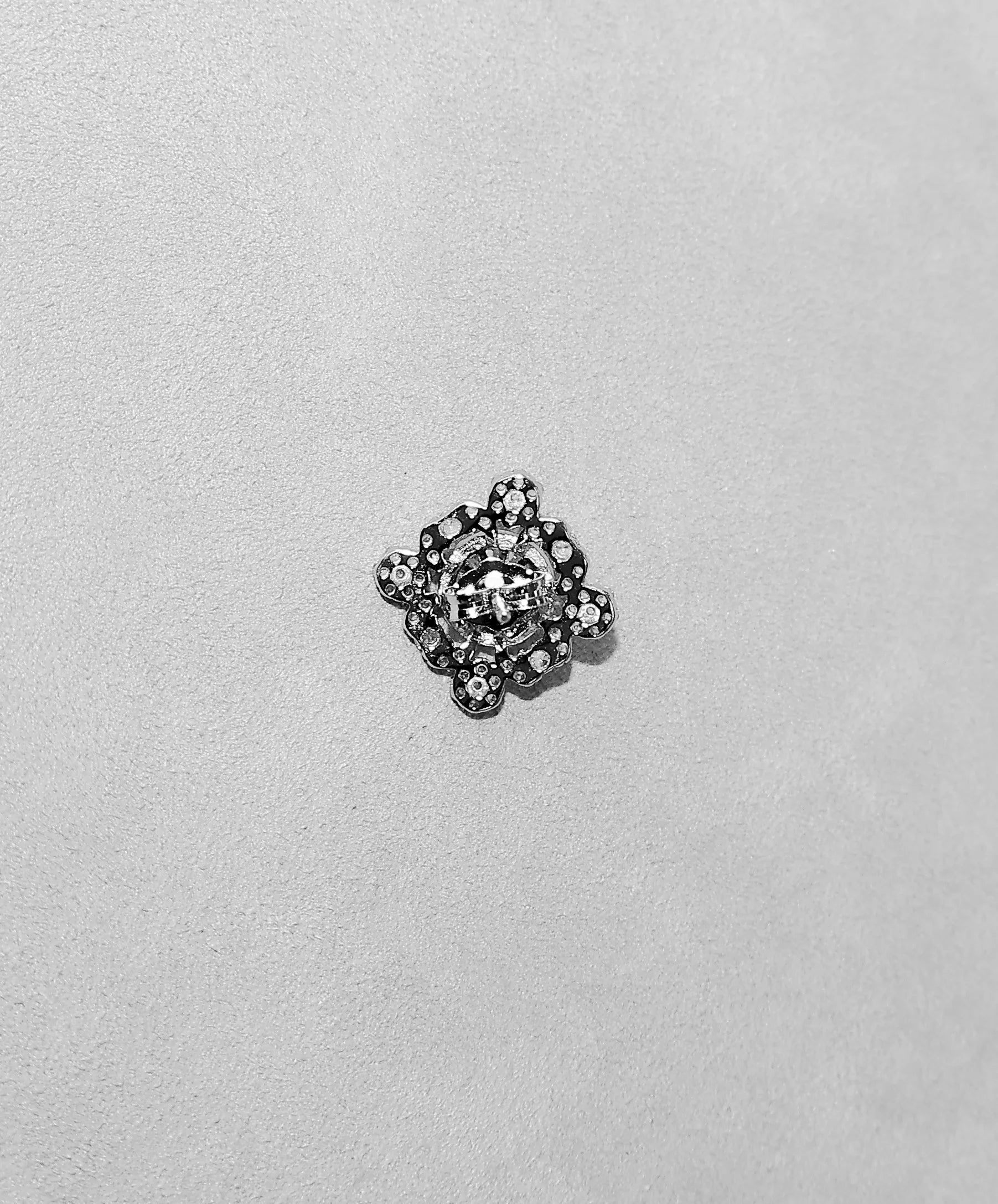 Fleur Halo Stud Earrings