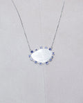 Mother-of-Pearl Slab Necklace