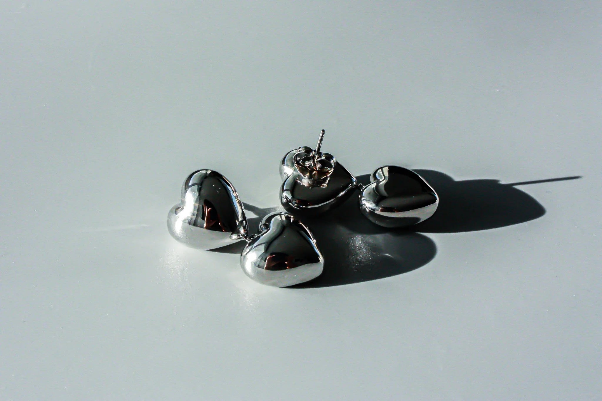 Bubble Heart Earrings