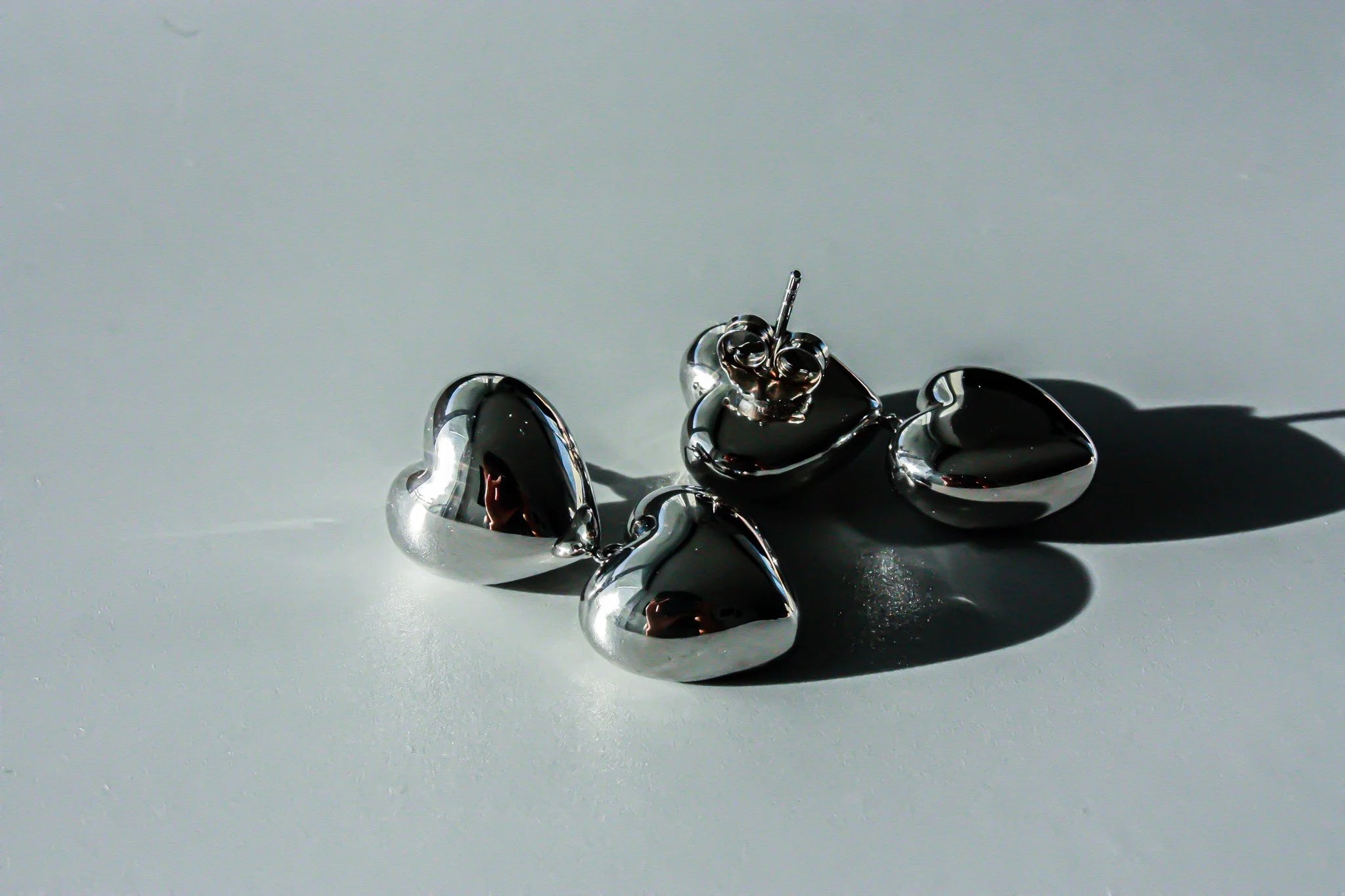 Bubble Heart Earrings