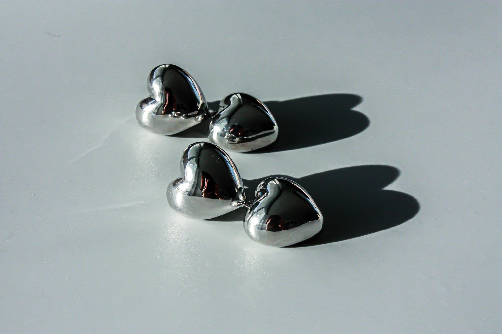 Bubble Heart Earrings