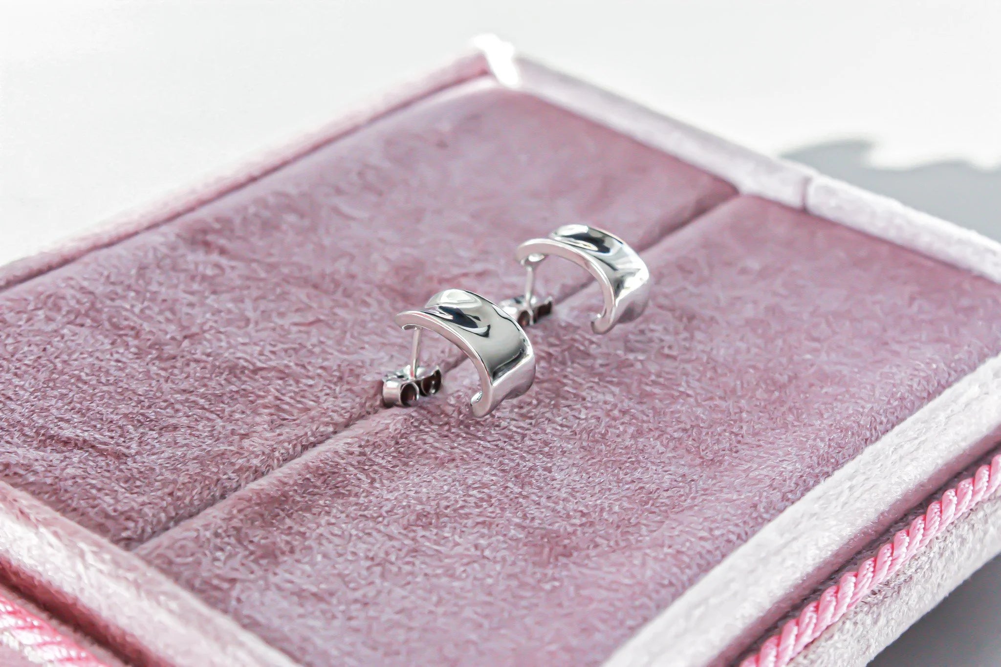 J Curve Earrings