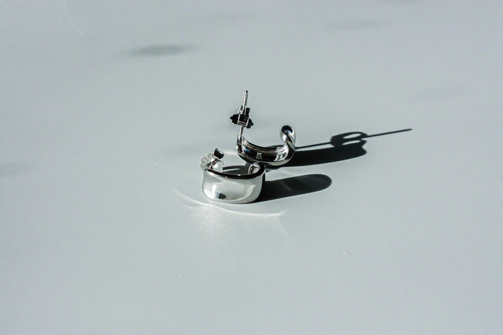 J Curve Earrings