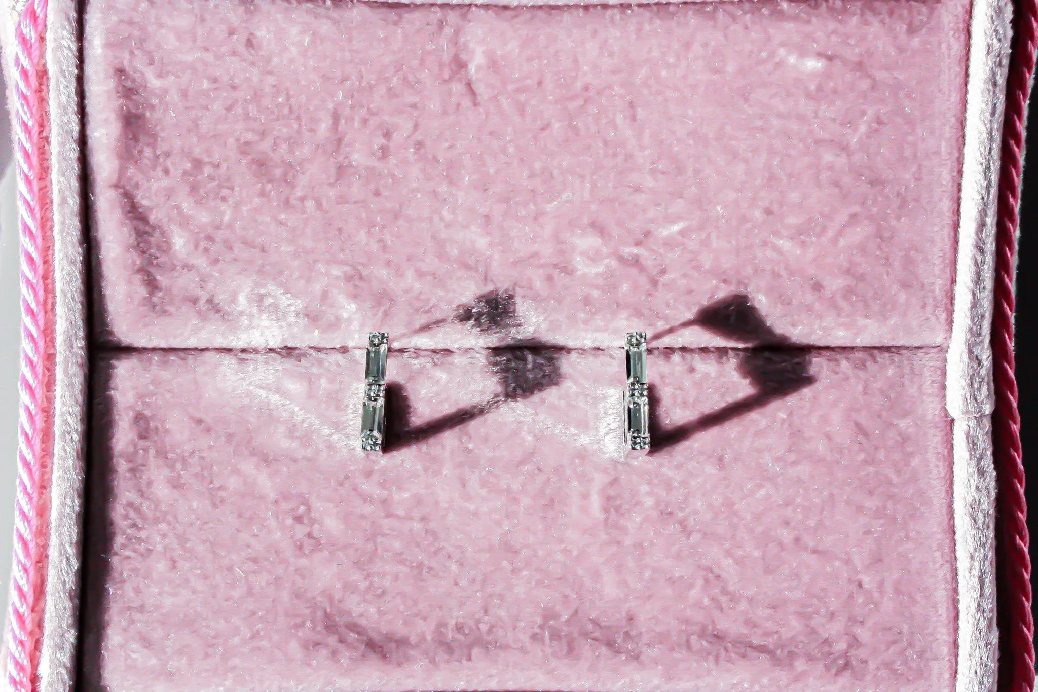 Baguette Angular Earrings