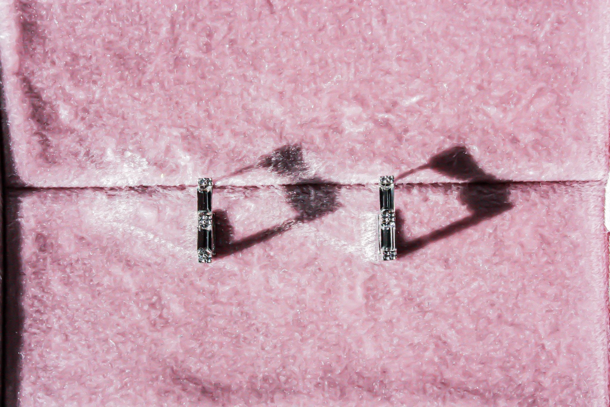 Baguette Angular Earrings