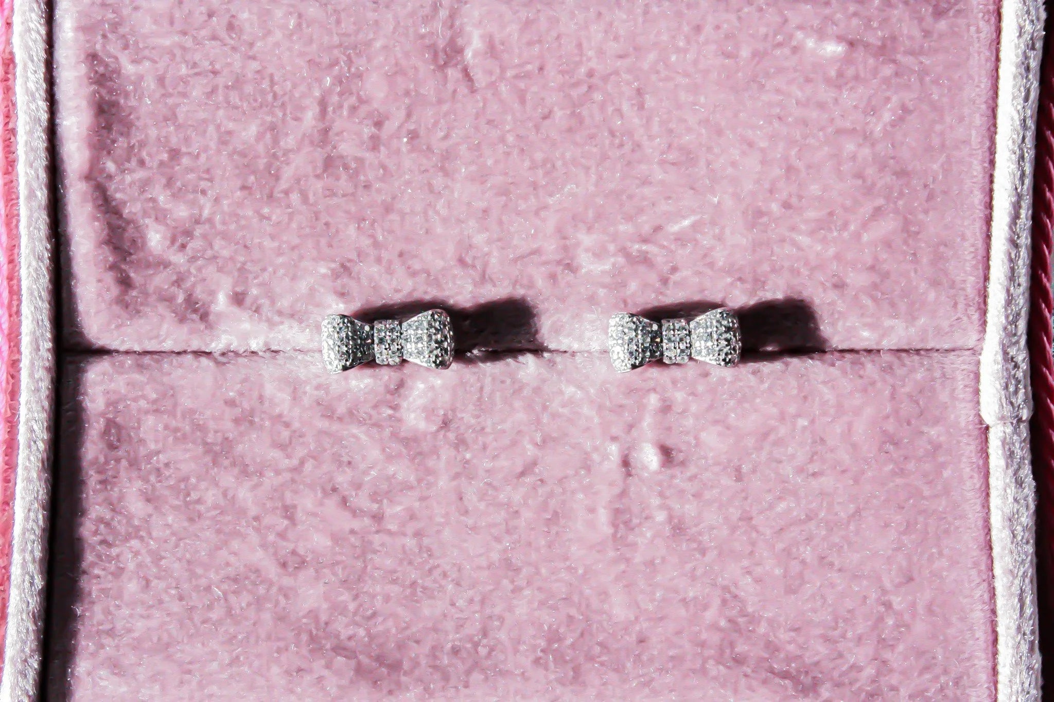 Kitty Bow Studs