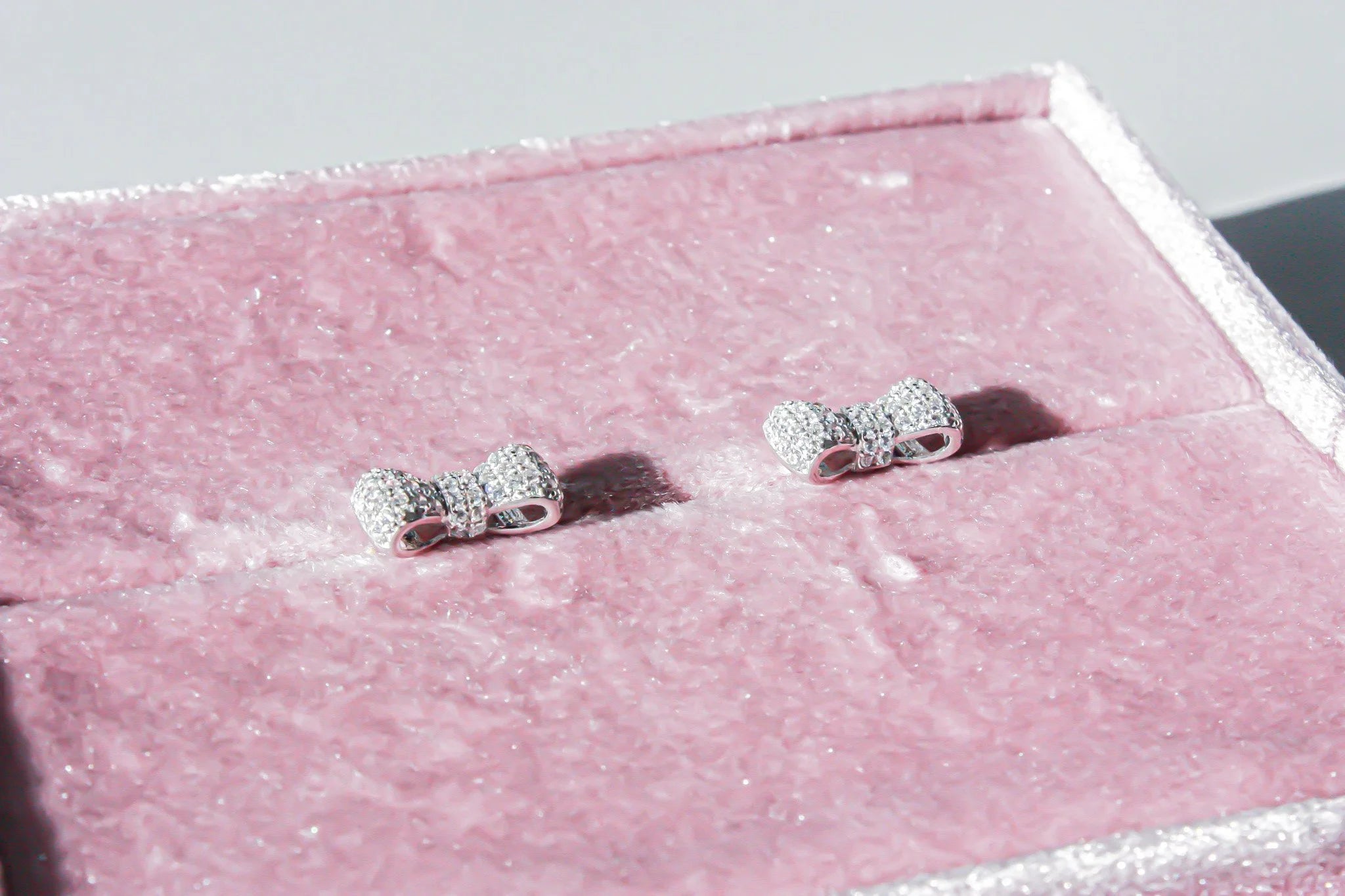 Kitty Bow Studs