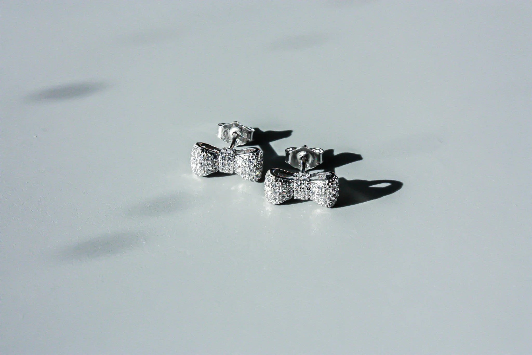 Kitty Bow Studs