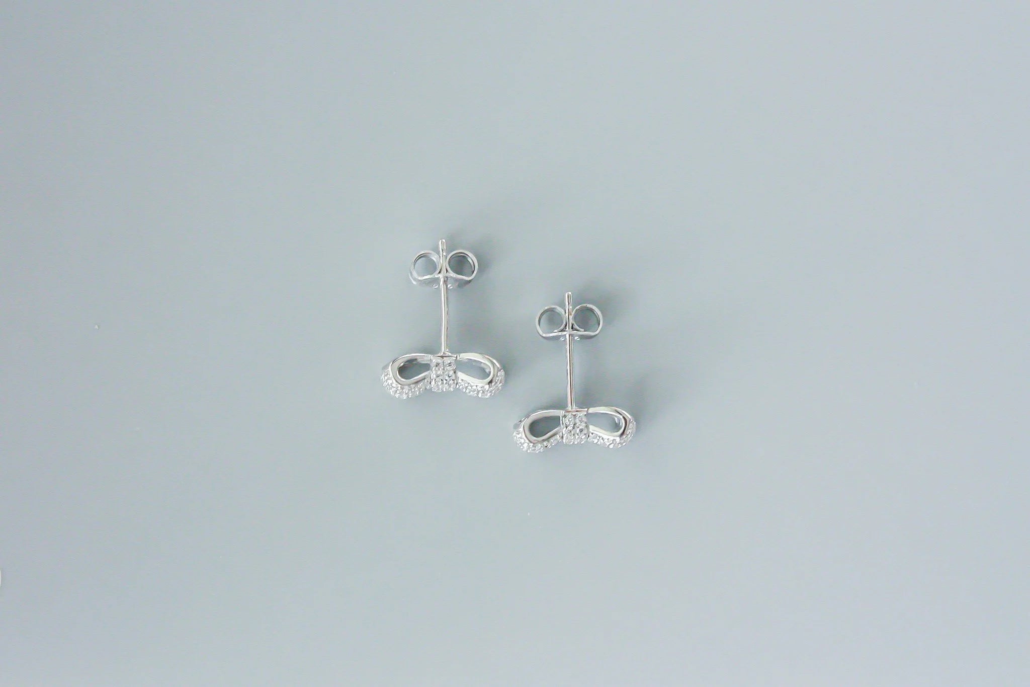Kitty Bow Studs