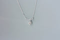 Ribbon Moissanite Necklace