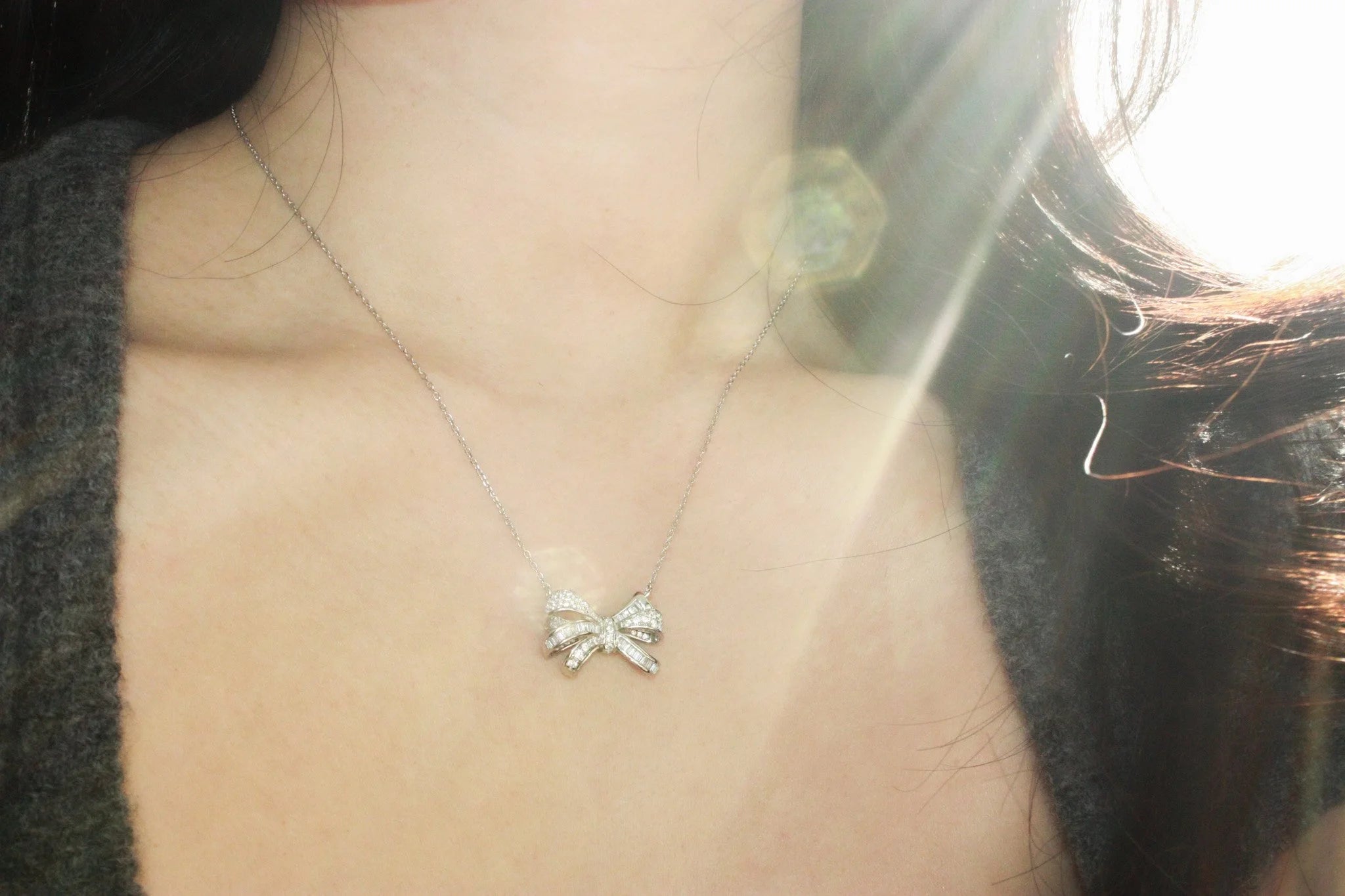 Princess Ribbon Necklace