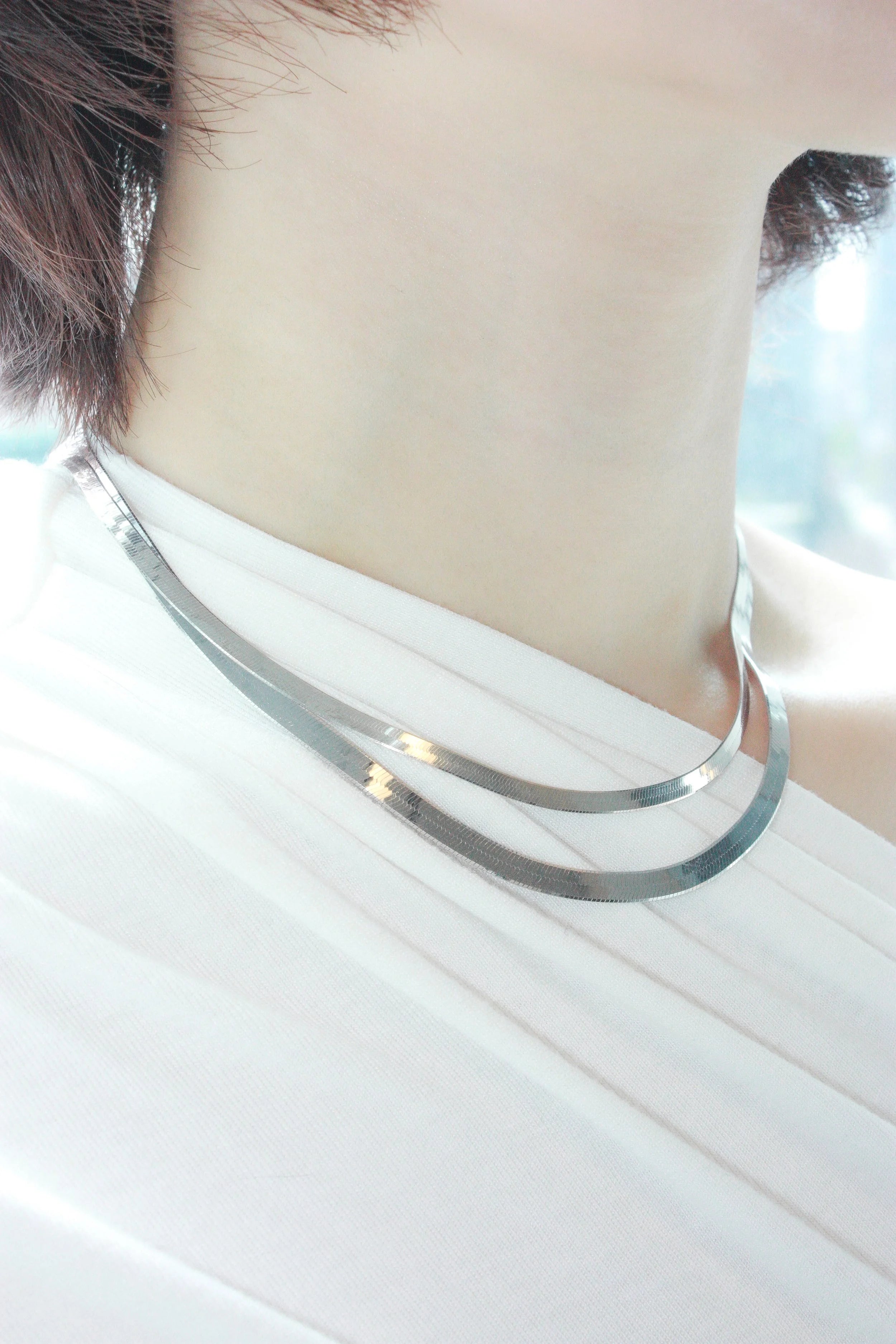 Herringbone Chain Necklace