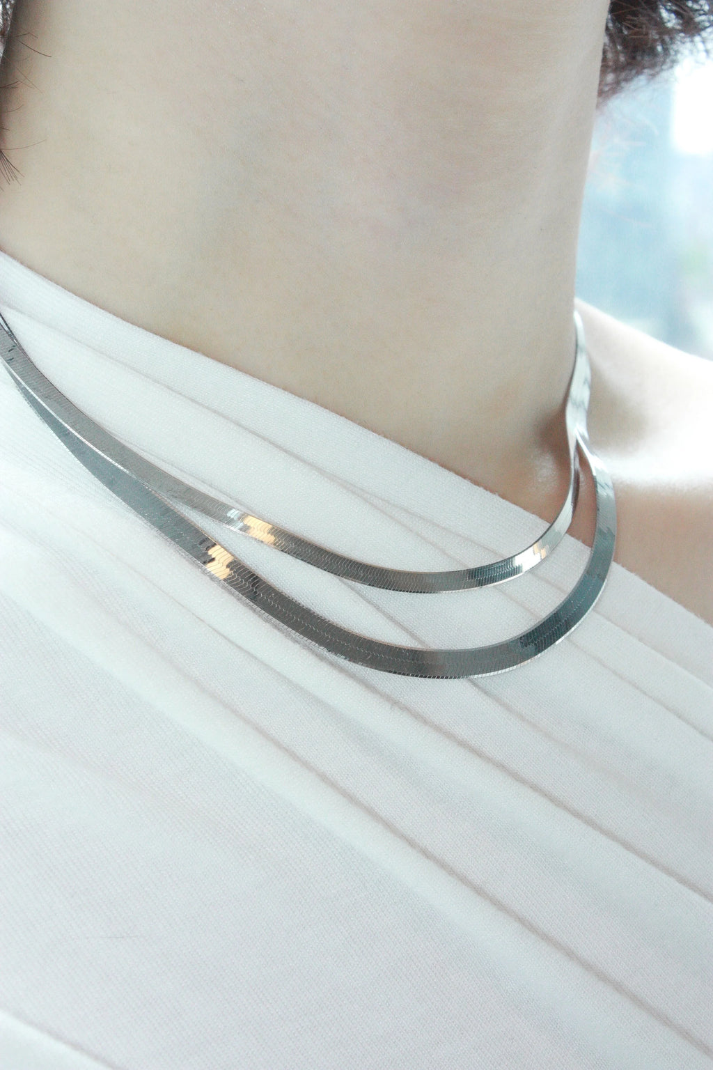 Herringbone Chain Necklace