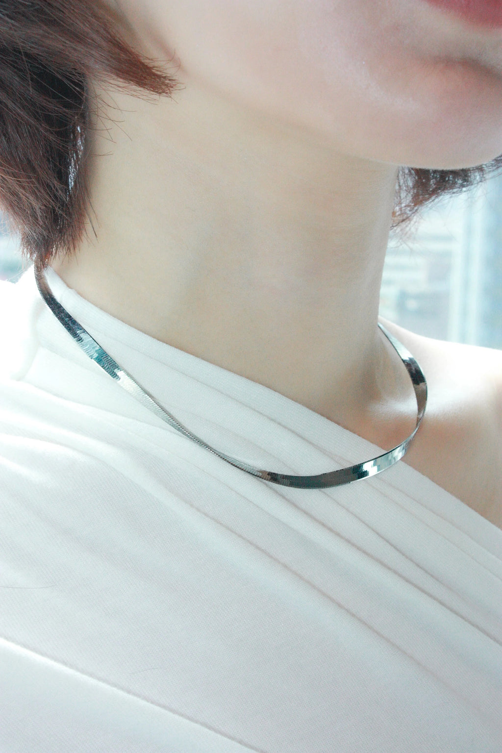 Herringbone Chain Necklace