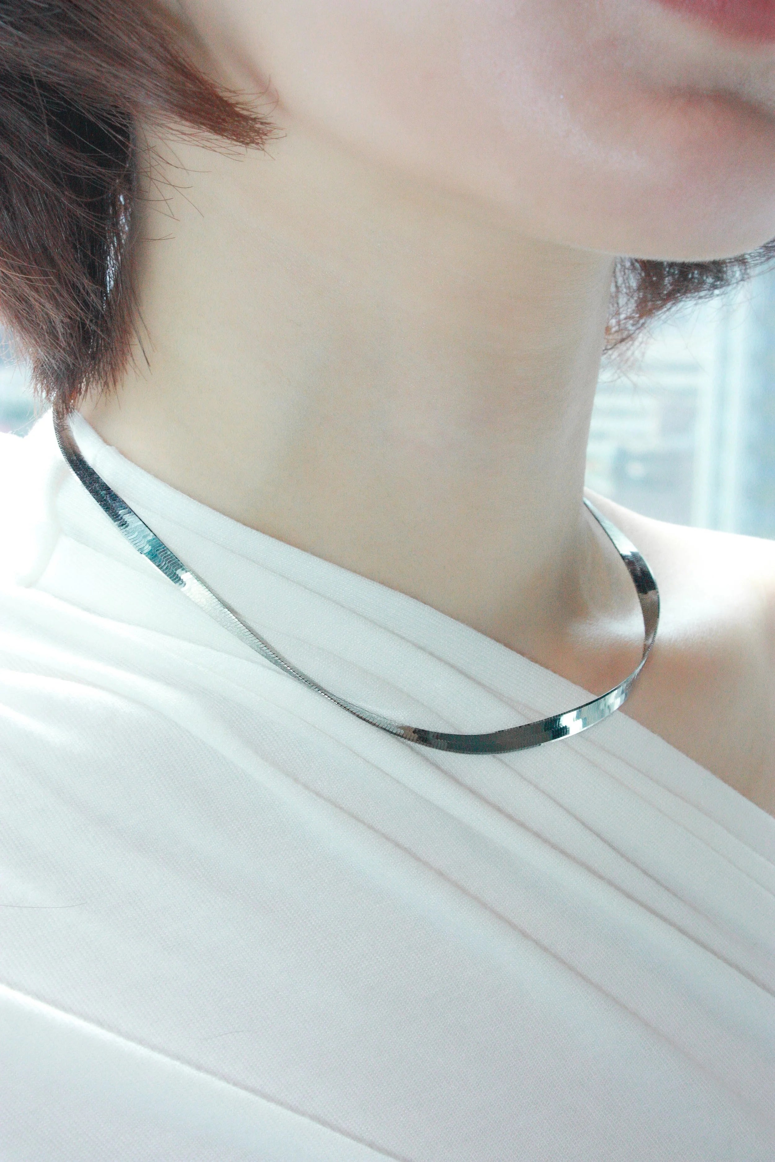 Herringbone Chain Necklace