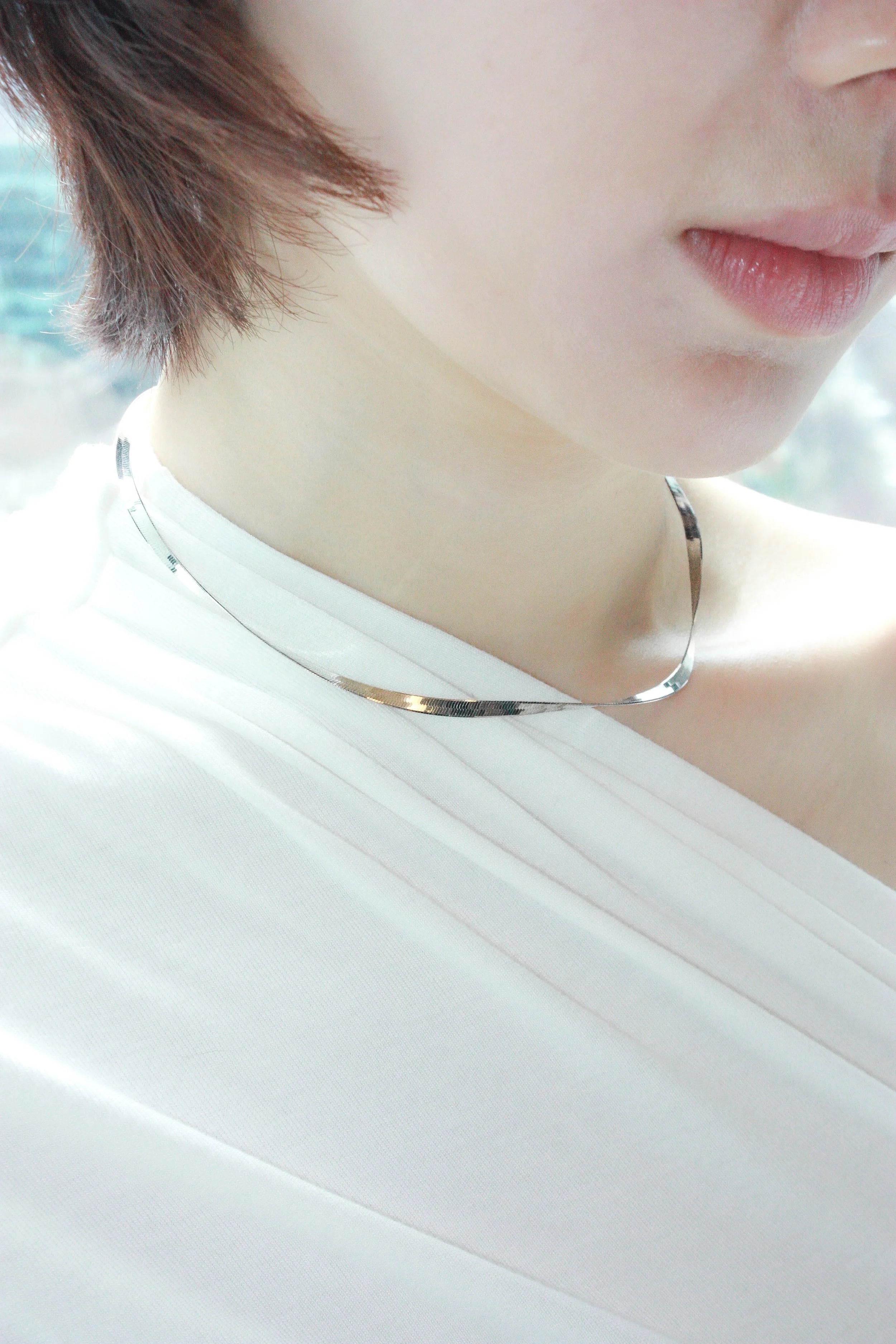 Herringbone Chain Necklace