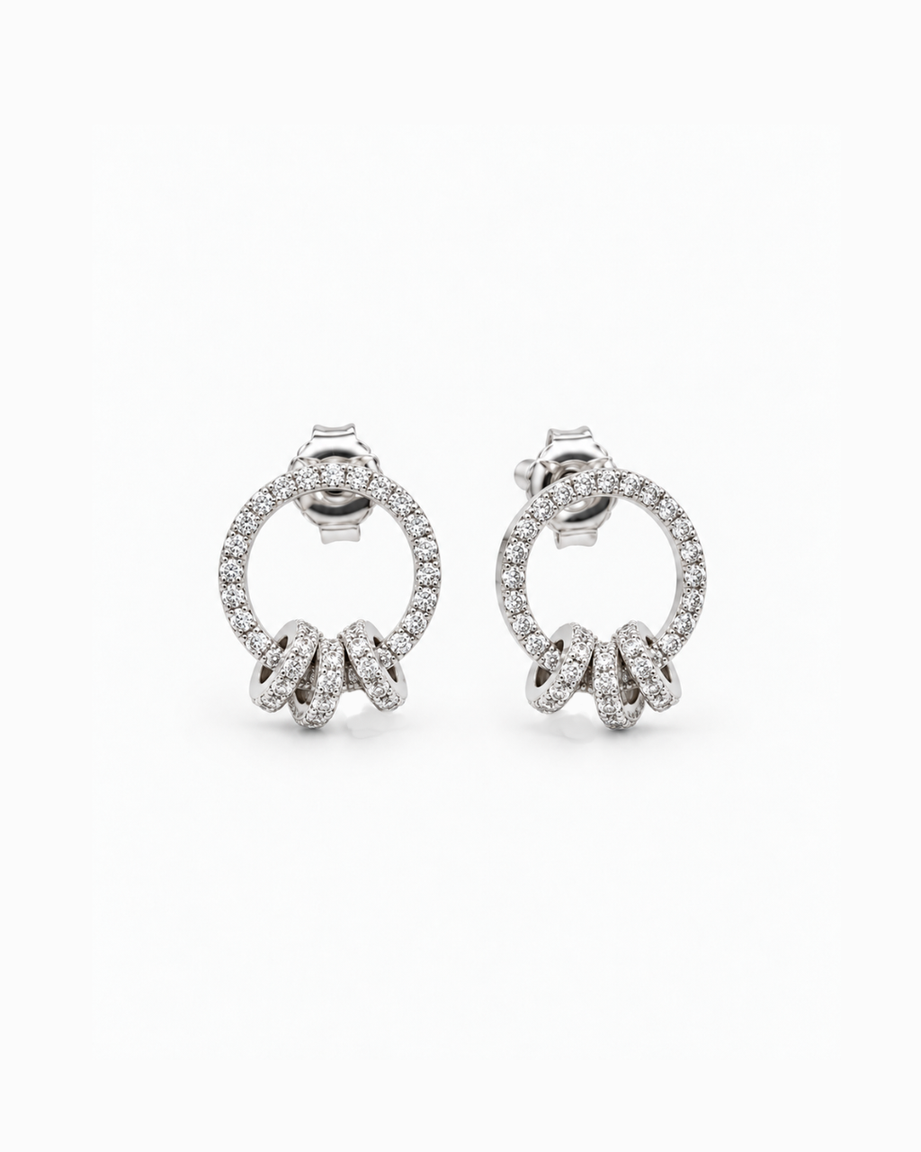 Three Ring Earring