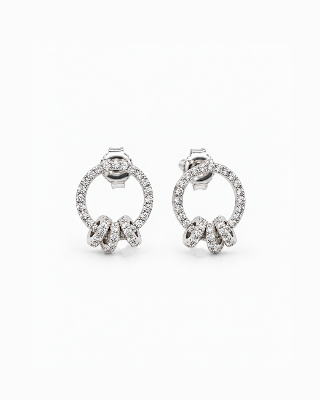 Three Ring Earring