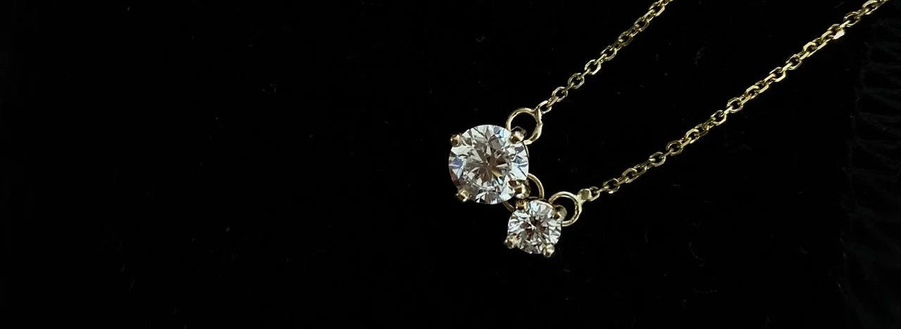 Dancing Diamond Necklace