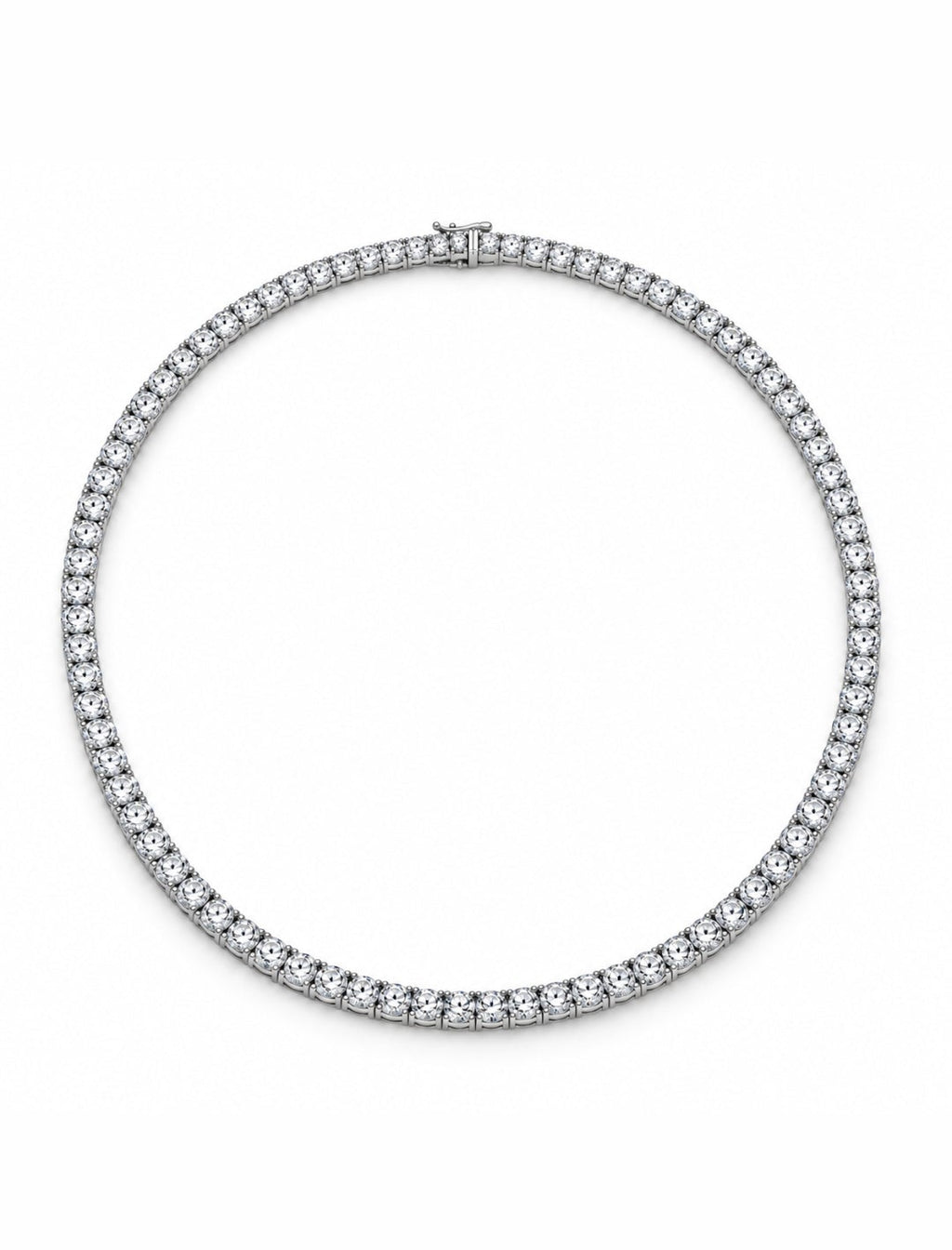 Moissanite Tennis Necklace