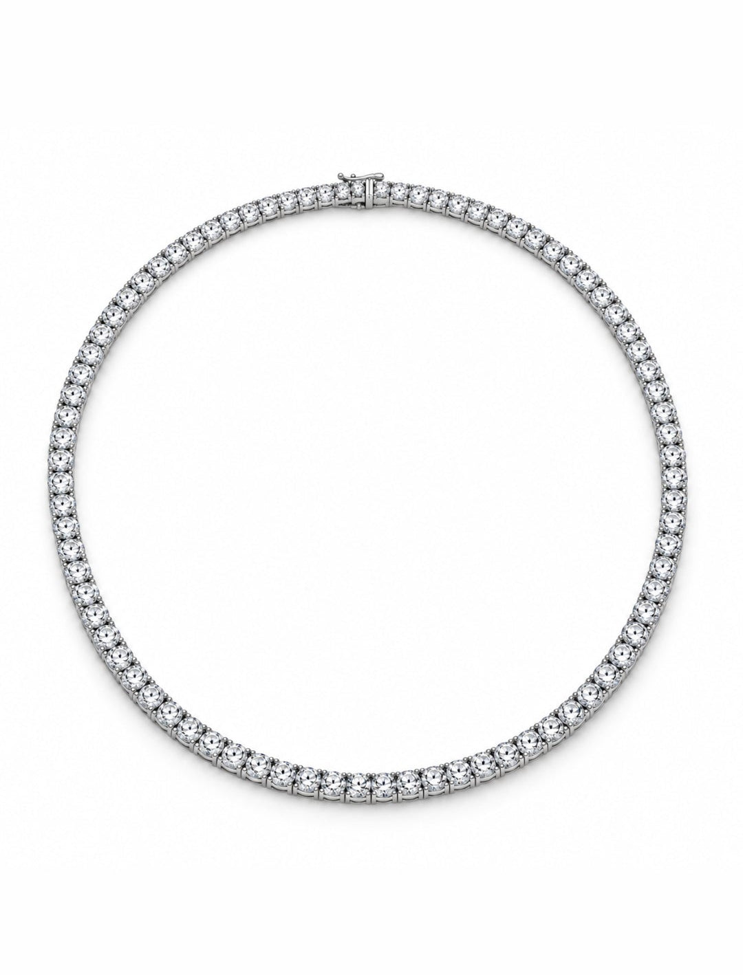 Moissanite Tennis Necklace