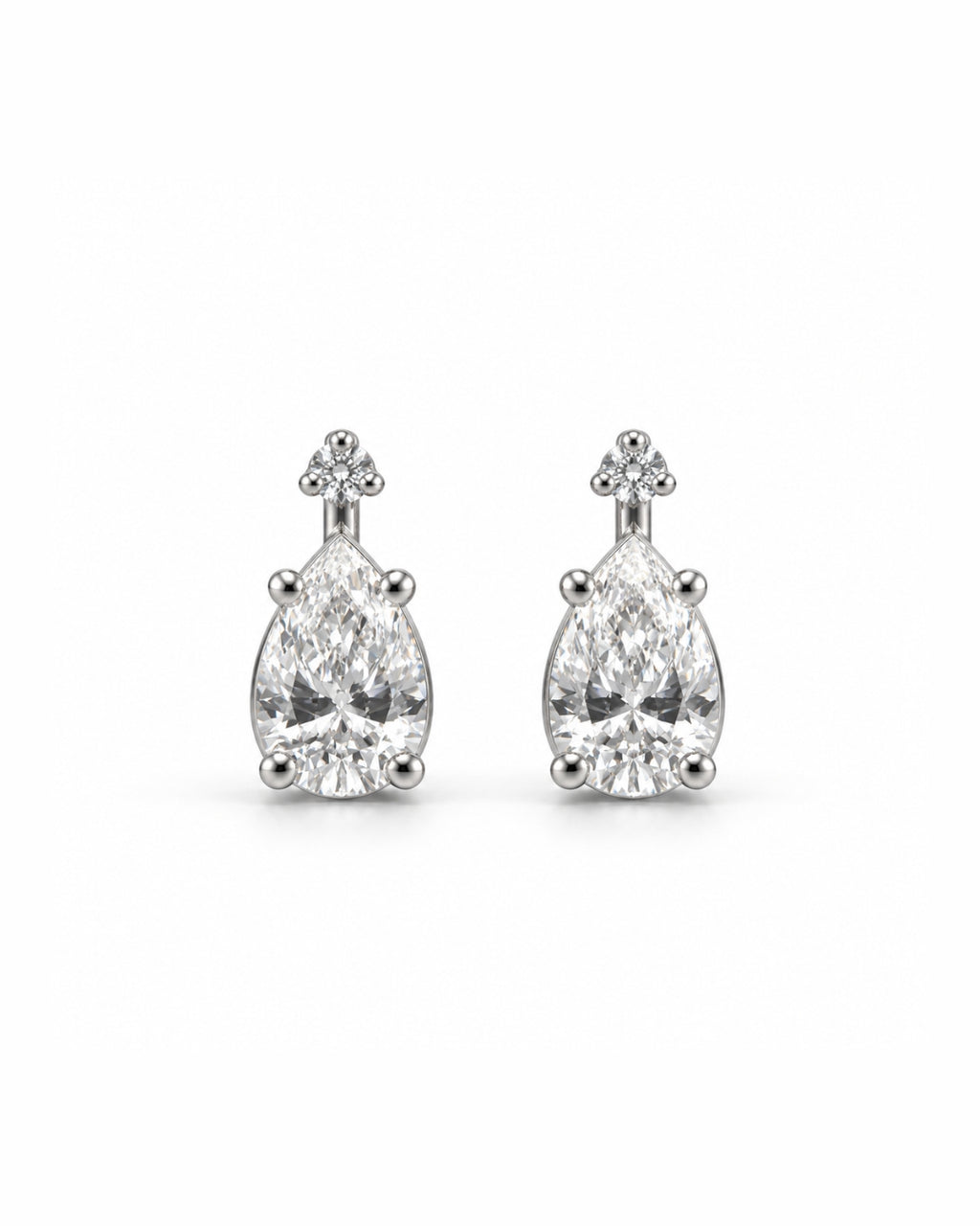 Accent Pear Studs