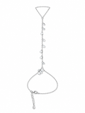 Rose-cut Hand Chain