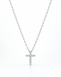Moissanite Céleste Cross Necklace