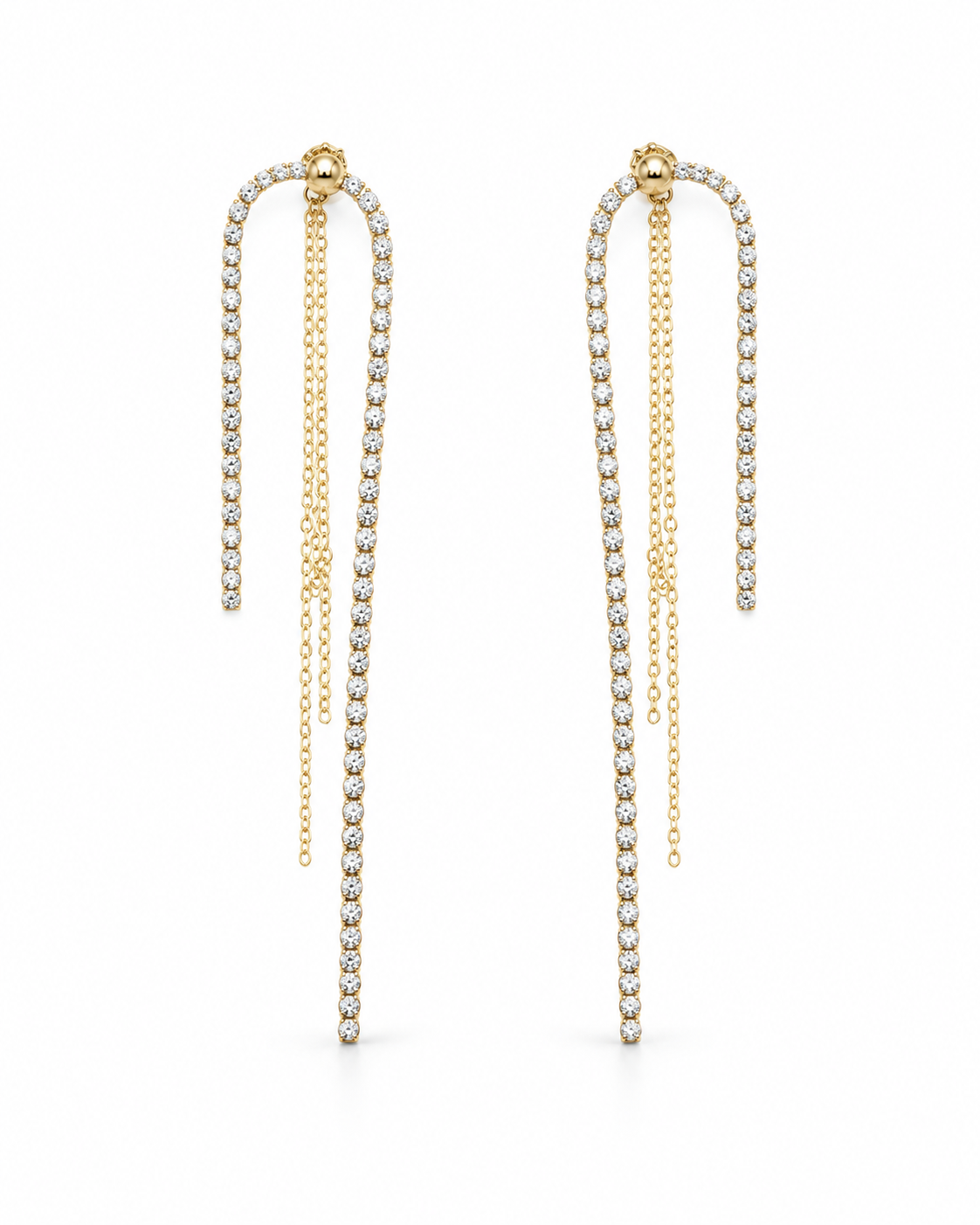 Crystal Chandelier Earrings