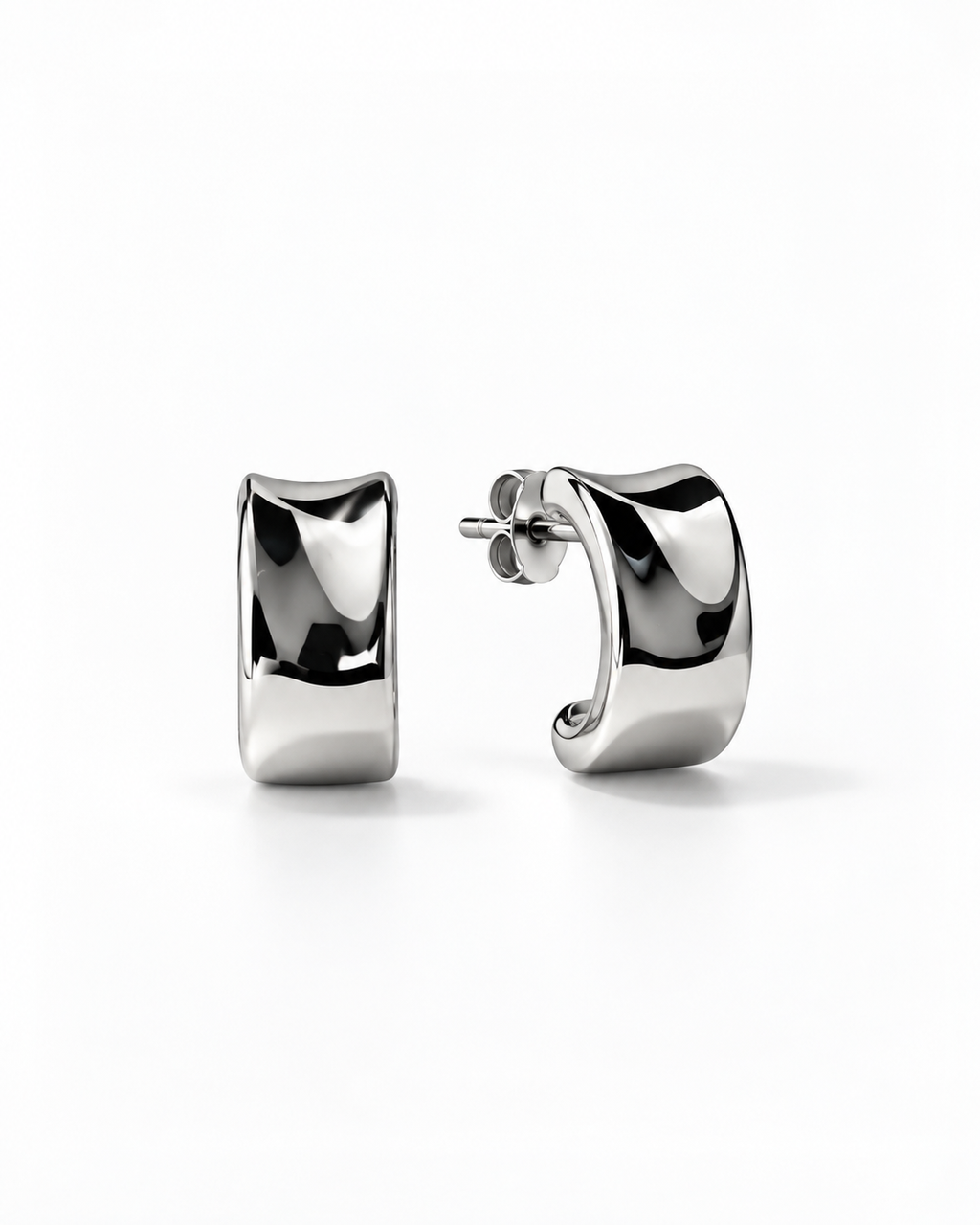J Curve Earrings