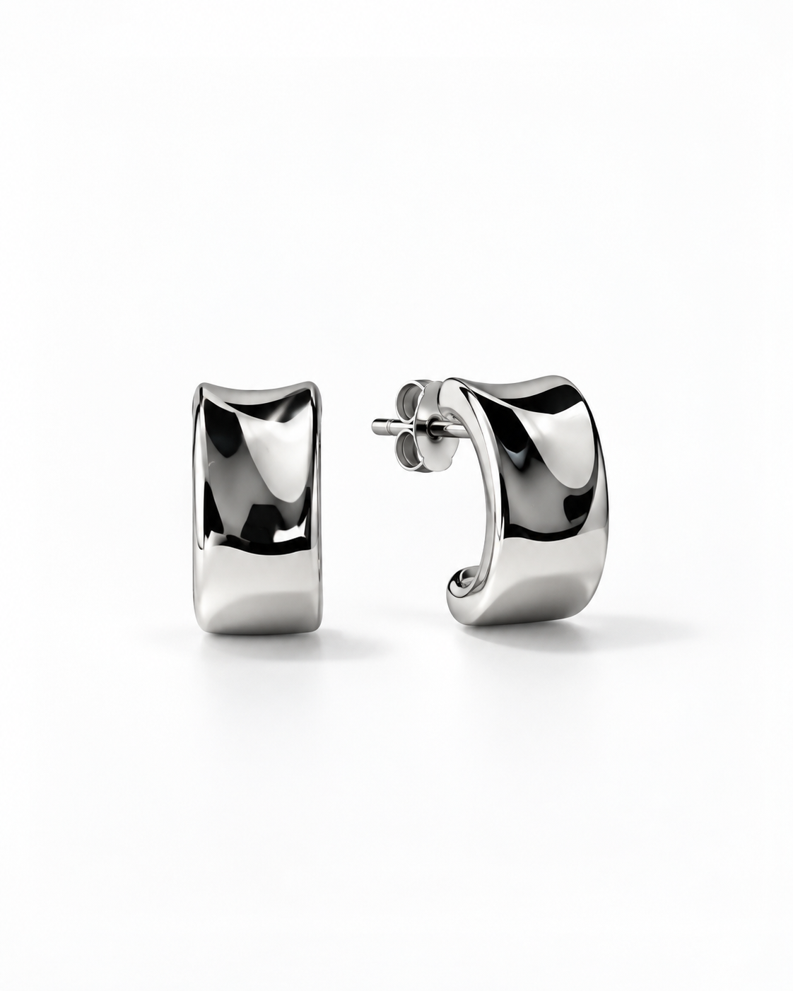 J Curve Earrings