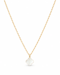 No.9: Mother of Pearl Clover Necklace