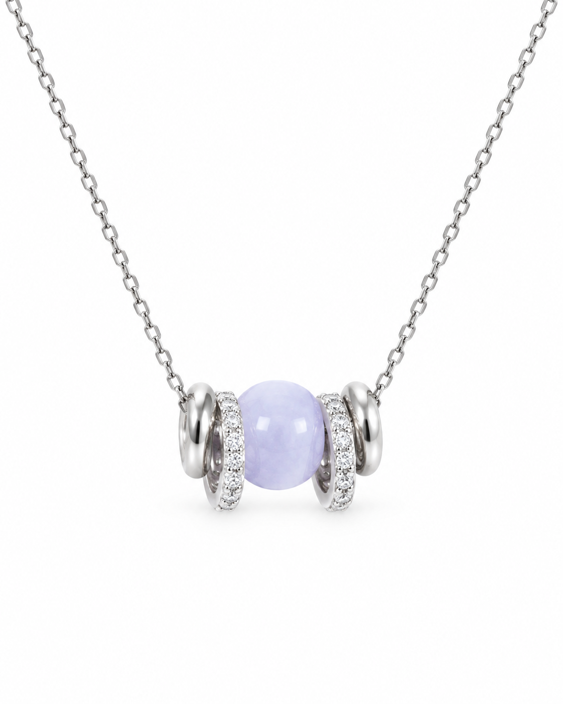Lavender Beads Necklace