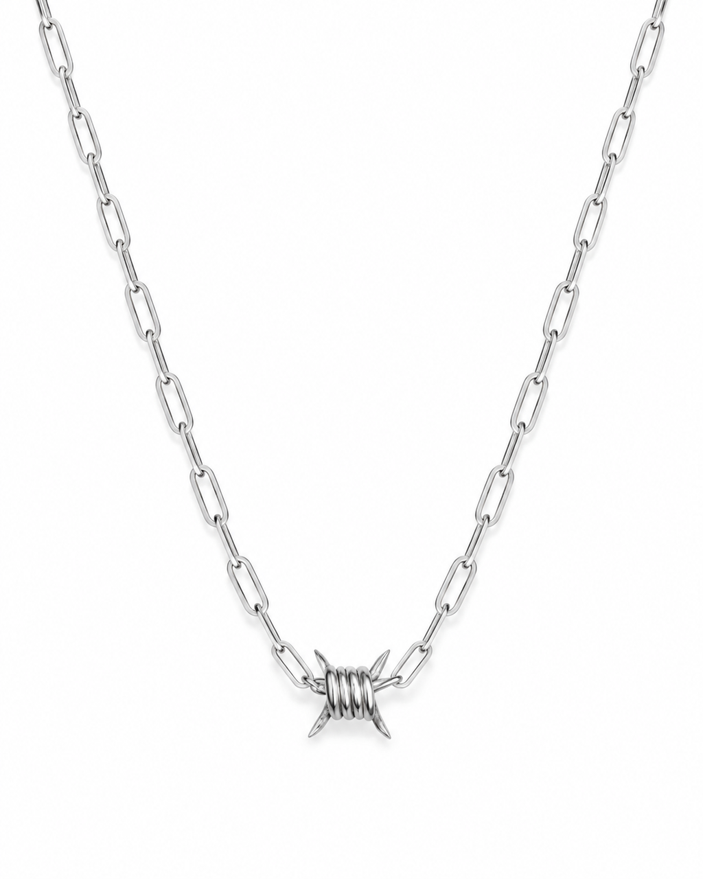 Barbed Charm Necklace