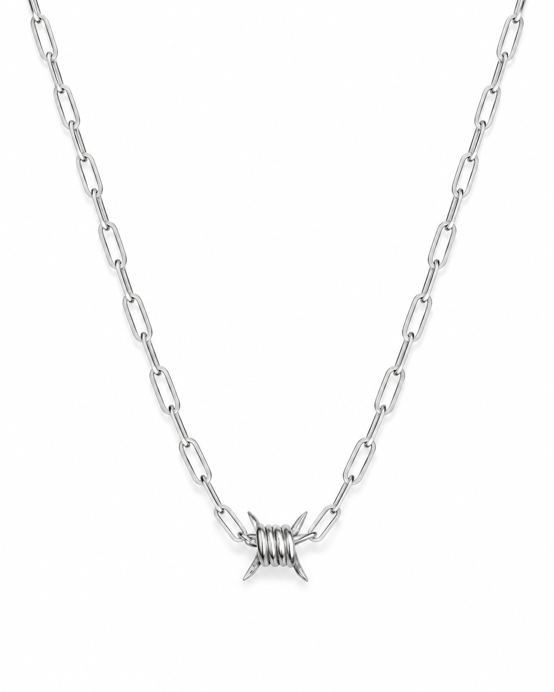 Barbed Charm Necklace